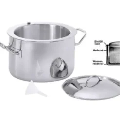 Serie 2000 Simmertopf 3 l, hochglänzend mit Deckel