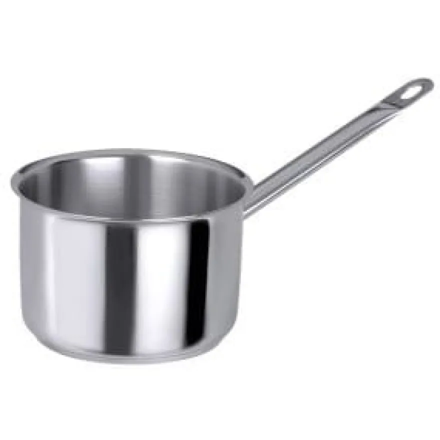 Serie 2000 Stielkasserolle mit Rohrgriff, Boden Durchmesser 16cm Inhalt: 3 Lt.