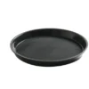 Serviertablett "Polyform" rund, schwarz