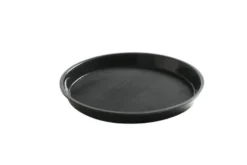 Serviertablett "Polyform" rund, schwarz