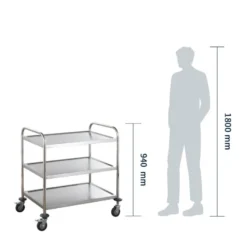 Servier- und Transportwagen Basic 3