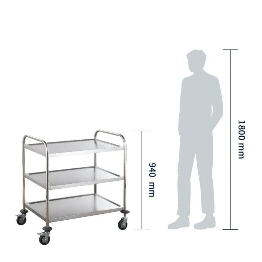Servier- und Transportwagen Basic 3