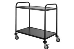 Servier- und Transportwagen ECO 2 Schwarz