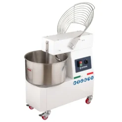 Spiral-Teigknetmaschine PROFI 33 Liter 230V mit Rollen - fester Kopf