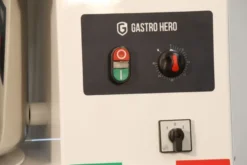 Spiral-Teigknetmaschine PROFI 42 Liter 400V mit Rollen - variabler Kopf und 2 Geschwindigkeiten