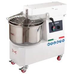 Spiral-Teigknetmaschine PROFI 22 Liter 230V mit Rollen - variabler Kopf
