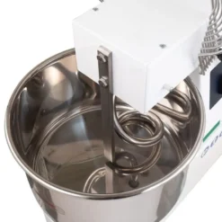 Spiral-Teigknetmaschine PROFI 33 Liter 230V mit Rollen - variabler Kopf