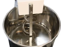 Spiral-Teigknetmaschine PROFI 53 Liter 230V mit Rollen - fester Kopf