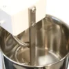 Spiral-Teigknetmaschine PROFI 62 Liter 230V mit Rollen - fester Kopf