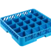 Spülkorb 500x500 mm 25 Fächer 89x89 mm, blau