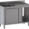 Spülschrank ECO 14x6 mit 1 Becken links