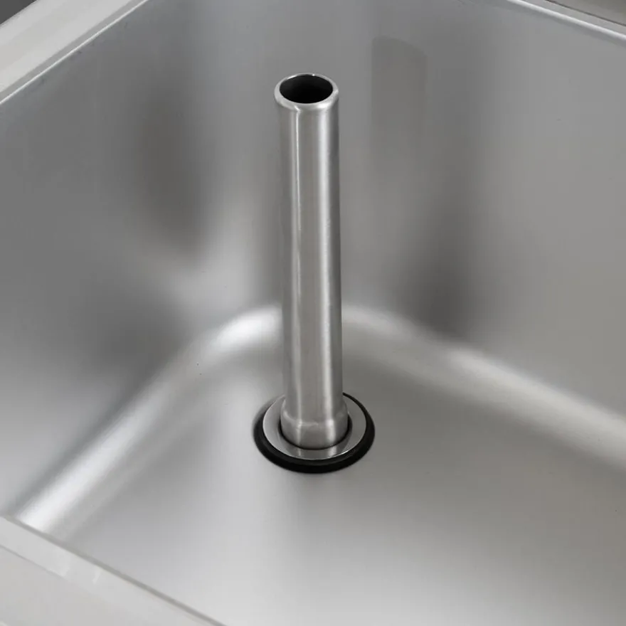 Spültisch ECO 20x7 mit 2 Becken links