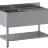 Spültisch ECO 15x7 mit 1 Becken links