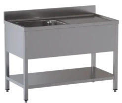 Spültisch ECO 15x7 mit 1 Becken links