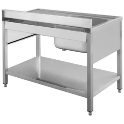 Spültisch ECO 10x7 mit 1 Becken links