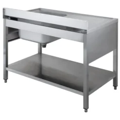 Spültisch ECO 12x7 mit 1 Becken rechts