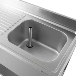 Spültisch ECO 12x6 mit 1 Becken rechts