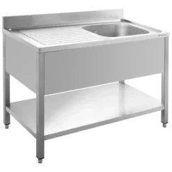 Spültisch ECO 15x7 mit 1 Becken rechts