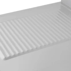 Spülzentrum Basic 12x6 mit 1 Becken rechts, Aufkantung und Grundboden