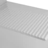 Spülzentrum Basic 12x7 mit 1 Becken links, Aufkantung und Grundboden