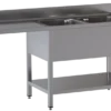 Spülzentrum ECO 18x7 mit 2 Becken Rechts