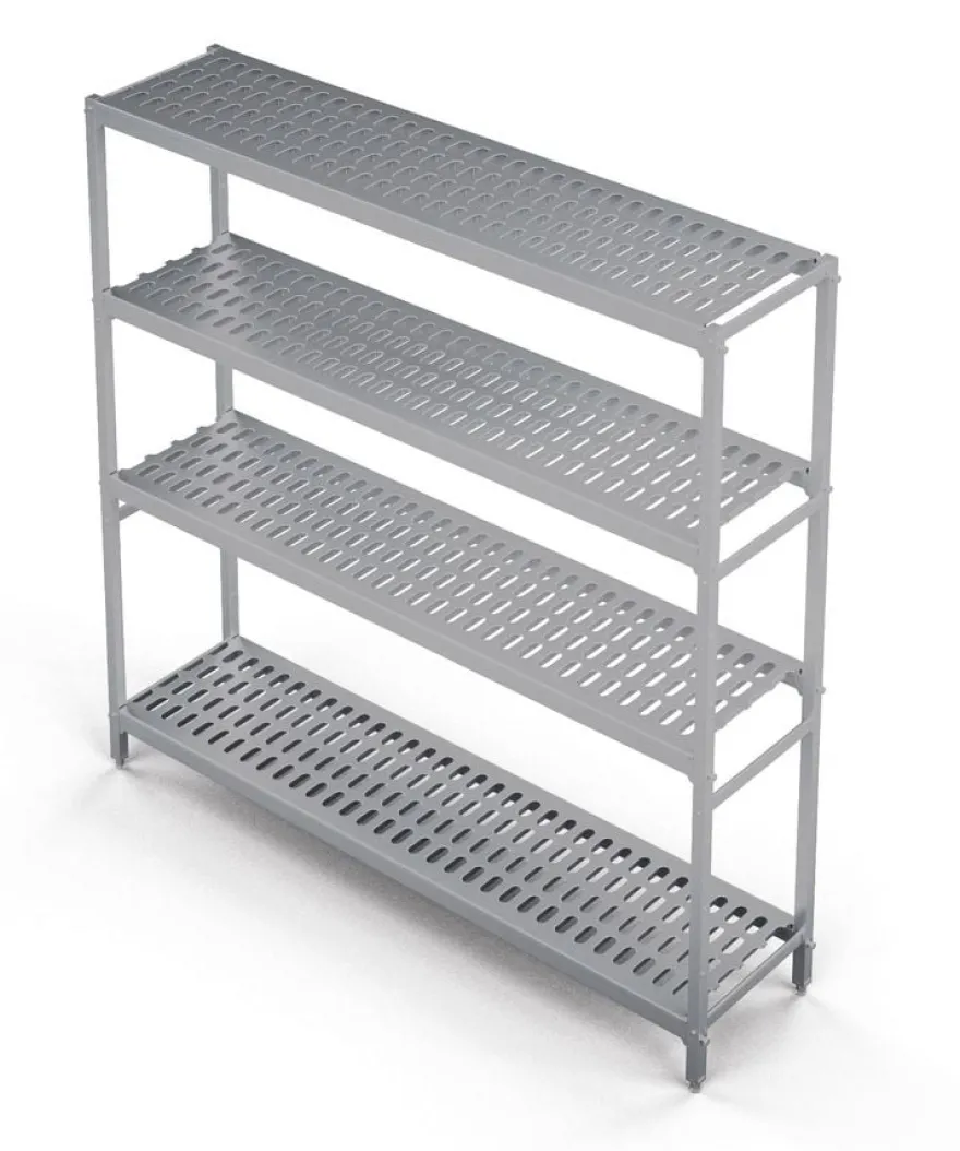 Standregal Profi 2225 x 400 x 1670 mm, 4 Böden