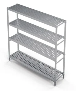 Standregal Profi 1590 x 400 x 1670 mm, 4 Böden