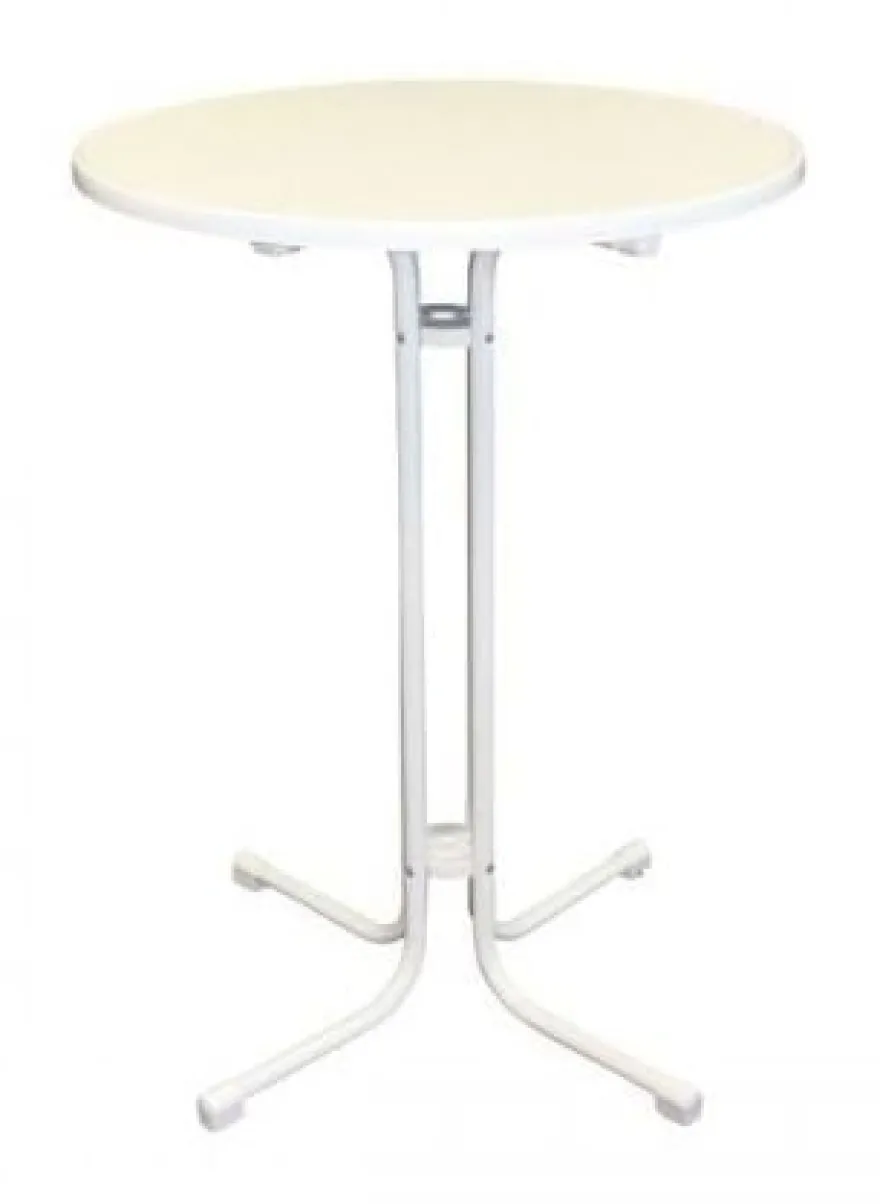 Stehtisch Monaco Ø800 mm, weiß