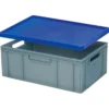 Stülpdeckel für Euro-Stapelbehälter -blau