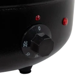 Suppentopf ECO schwarz, 10 Liter, bis 95 °C, herausnehmbarer Edelstahlbehälter