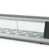 Sushi Vitrine PROFI 8x1/3GN - eckiges Glas