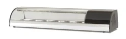 Sushi Vitrine PROFI 6x1/3GN - rundes Glas