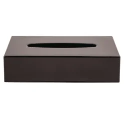 Taschentuchbox rechteckig schwarz