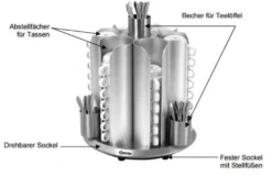 Tassenwärmer für 48 Tassen