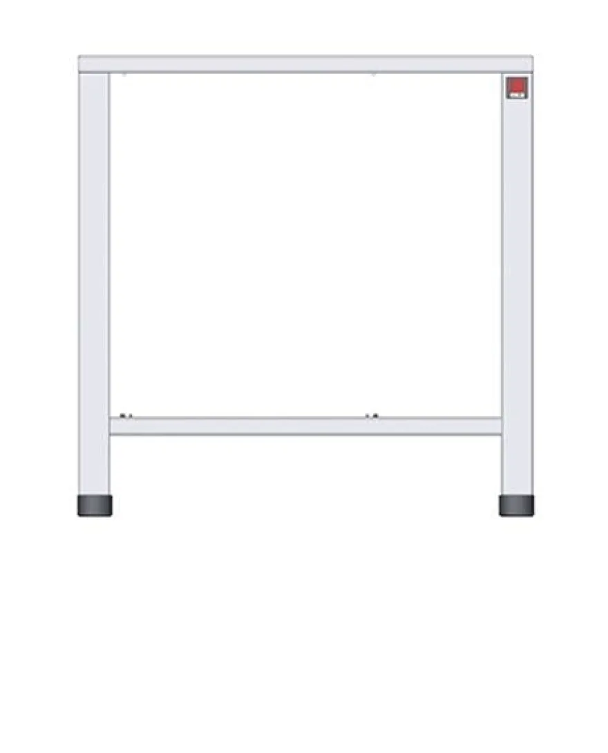 Tecnoeka Edelstahl-Untergestell Evolution Next EKT 411, für EKF 311, EKF 364, EKF 411 und EKF 464