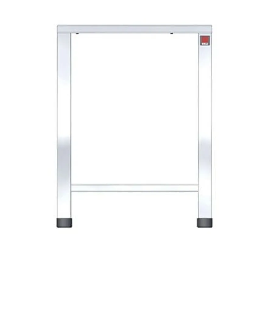 Tecnoeka Edelstahl-Untergestell Evolution Next EKT 423, für EKF 423, EKF 443 und EKF 523