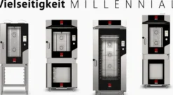 Tecnoeka Kombidämpfer Millennial Black Mask MKF 511 BM, 5 x GN 1/1