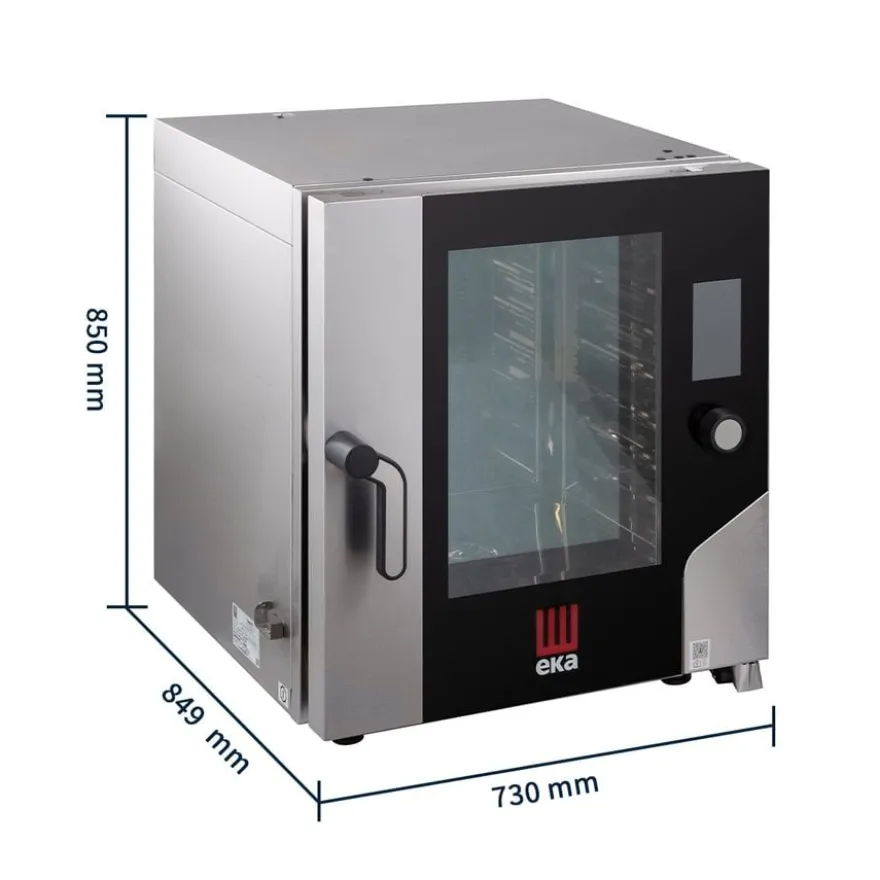 Tecnoeka Kombidämpfer Millennial Touch Screen MKF 711 TS, 7 x GN 1/1