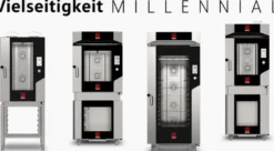 Tecnoeka Kombidämpfer Millennial Black Mask MKF 621 BM, 6 x GN 2/1