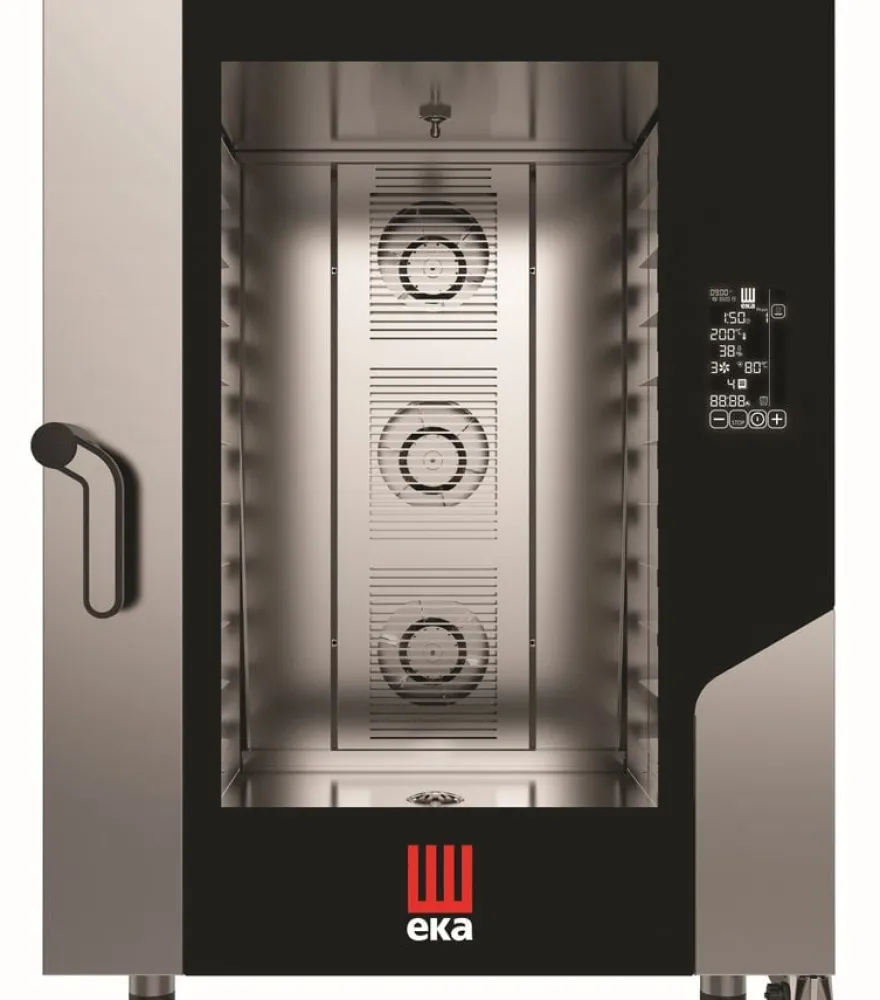 Tecnoeka Kombidämpfer Millennial Black Mask MKF 1064 BM, 10 x 600x400 mm