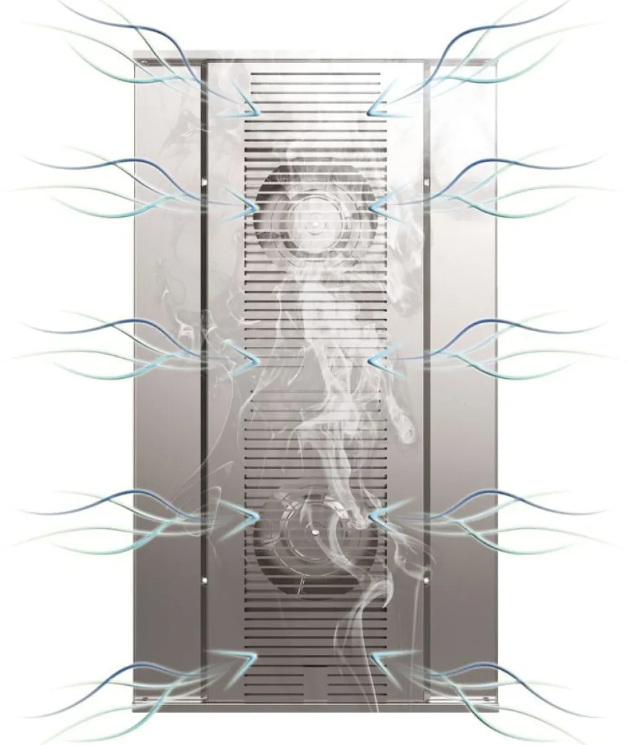 Tecnoeka Kombidämpfer Millennial Black Mask MKF 1664 BM, 16 x 600x400 mm