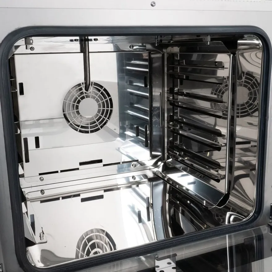 Tecnoeka Umluft-Konvektionsofen Evolution Next EKF 423 N T UD, 4 x 429x345 mm, Direktdampf, Touch-Steuerung