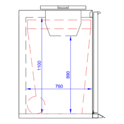 Tefcold Abfallkühler WBC 240