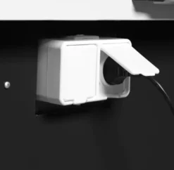 Tefcold Bedien-Kühltheke SOCA25090B 2548 mm, LED, schwarz