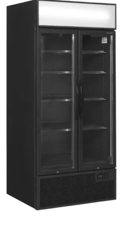Tefcold Display-Kühlschrank FSC891H Black