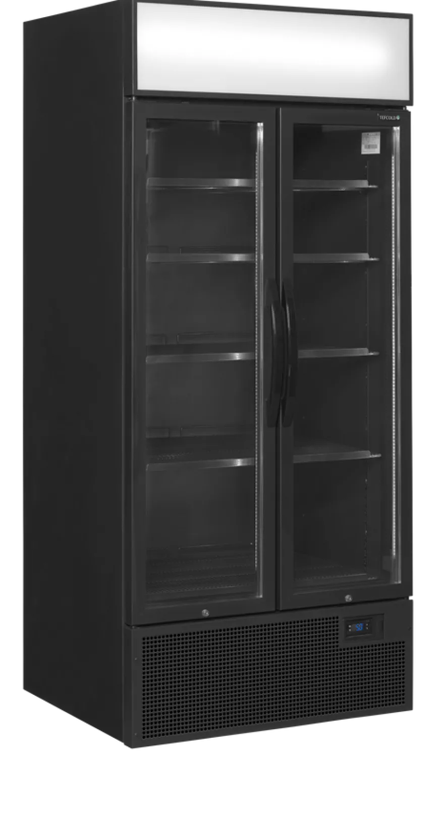 Tefcold Display-Kühlschrank FSC891H Black