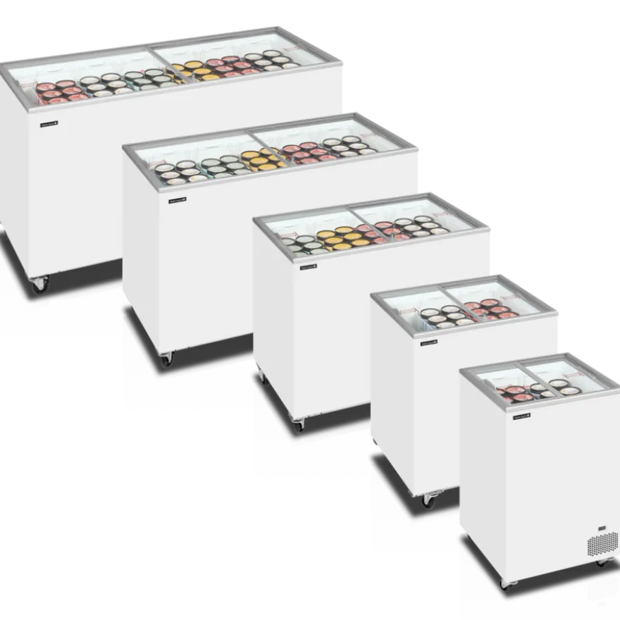Tefcold Eiscreme-Gefriertruhe IC202SC