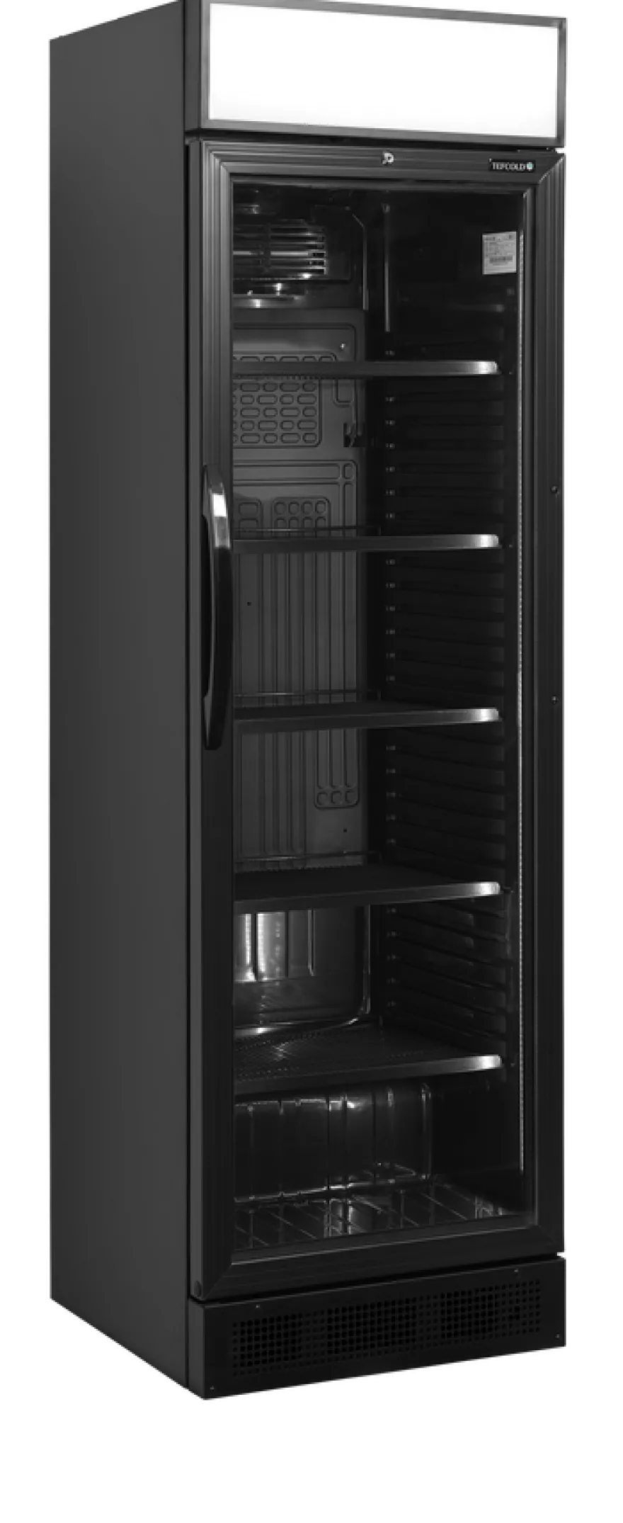 Tefcold Flaschenkühlschrank CEV425CP BLACK