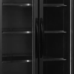 Tefcold Getränkekühlschrank FS890HBLACK schwarz