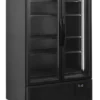 Tefcold Getränkekühlschrank FSC1000HBLACK schwarz